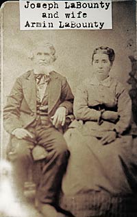 Joseph and Armenia LaBounty, 1870s